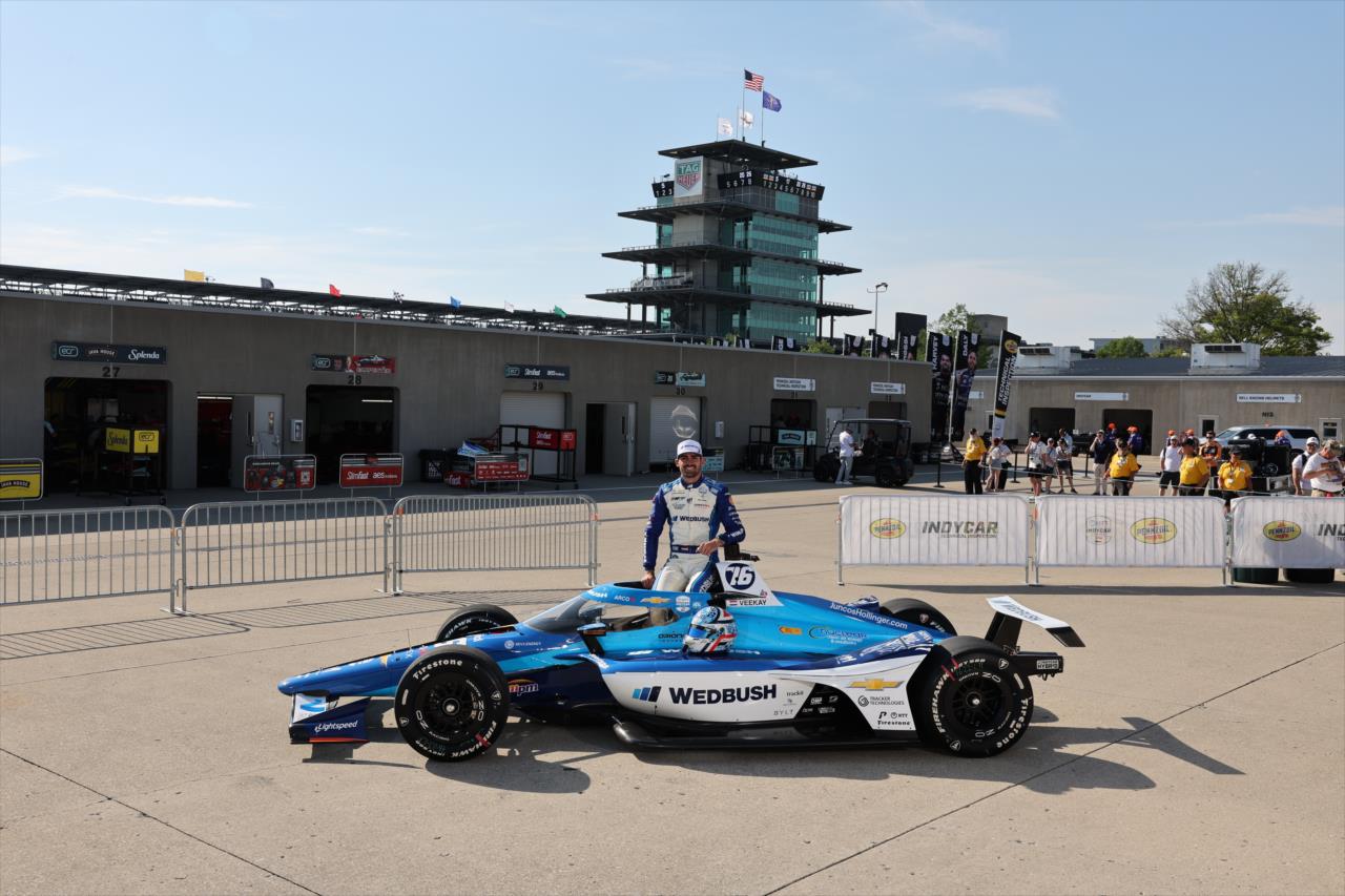 Rinus VeeKay - Indianapolis 500 Qualification Photo - By: Travis Hinkle -- Photo by: Travis Hinkle